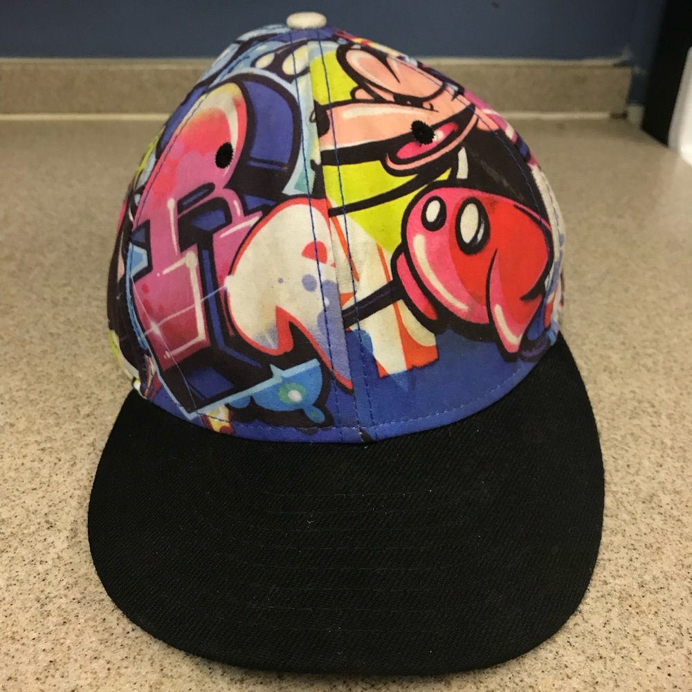New Era 59Fifty Disney graffiti by artist RIME MSK